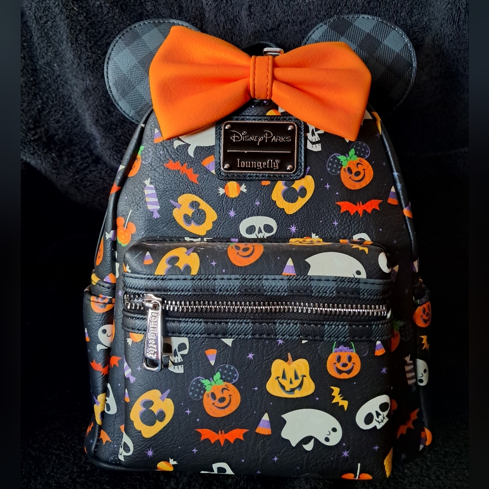 Disney Parks Halloween Treats Loungefly Mini Backpack